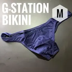 G-STATION メンズ ビキニ M ネイビー