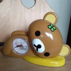 リラックマぱたぱたクロック2 アラーム機能付き 希少品】リラックマぱたぱたクロック アラーム機能付 電池 ピンク