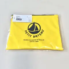 【正規品】【未使用】PETIT BATEAU TROUSSE PU イエロー
