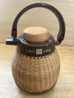 ◇【希少・未使用】TIGER タイガー魔法瓶 籐アイスペール 昭和レトロ