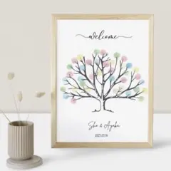 ウェディングツリーセット　【A4サイズ】