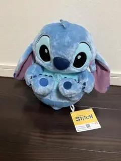 スティッチ　寝そべりコロコロBIGぬいぐるみ　ディズニー