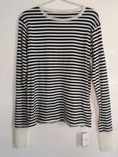 SLOBE IENAレイヤードフロッキードットスリーブロンTEE