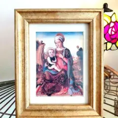 ルーヴル美術館展 公式グッズ 眠る幼子イエス 複製画 額縁入り - メルカリ