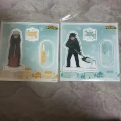 僕のヒーローアカデミア　雪かき　緑谷出久　爆豪勝己　アクリルスタンド