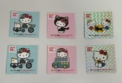 ヤマト運輸 ハローキティ 50周年記念 ステッカー 6枚セット