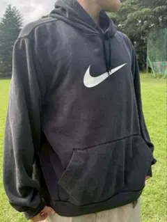 00s NIKE Faded Center Swoosh Hoodie y2kのサムネイル