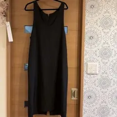 chocolraffinerobe ノースリーブ ロングワンピース ブラック