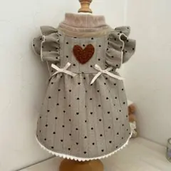 ハンドメイド♡犬服重ね着風ワンピース