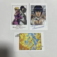 キャラポトレ ブチャラティ ジョルノ 箔押し ジョジョの奇妙な冒険