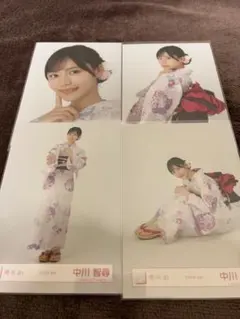 櫻坂 生写真 中川智尋 4コンプ 死んだふり 浴衣 クラシックコーデ 櫻坂46 中川智尋 浴衣 生写真 4種コンプ - メルカリ