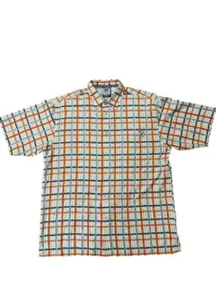 90s〜00s MECCA USA チェック半袖シャツ XXL B系のサムネイル