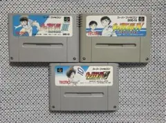 キャプテン翼III・IV・V 3本セット　　スーパーファミコンM