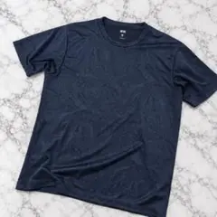 ☆早い者勝ち☆UNIQLO ユニクロ メンズ　柄Tシャツ L ネイビー