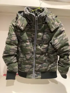 SIX STAR WEAR 迷彩カモフラ ダウンジャケット Mサイズ 新品未使用 