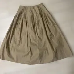 良品　セオリーリュクス　コットンスカート ベージュ　Sサイズ　2回着用