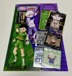 HUNTER×HUNTER 築地銀だこ コラボ　カード、シール