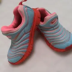 17cm Nike Free キッズスニーカー 青/ピンク