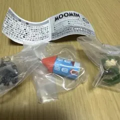3点　ムーミン　めじるしアクセサリー　スナフキン　スティンキー　やしき