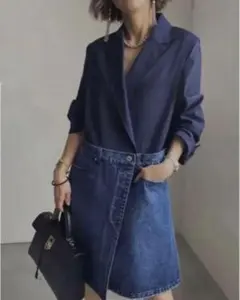 DENIM DOCKING JACKET ネイビー　 Mサイズ