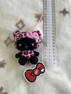 平成レトロ ハローキティ ヒョウ柄ぬいぐるみ 希少