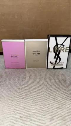 CHANEL YSL 香水 3点セット