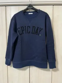 BAYFLOW EPIC DAY トレーナー ネイビー