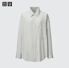 ユニクロ　ドレープシャツ