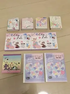 可愛いキャラクター メモ帳セット
