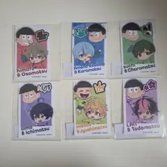 シクフォニ×おそ松さん トレーディングチェキ風ステッカー コンプセット
