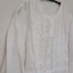 長袖 ホワイト コットンシャツ UNITED ARROWS