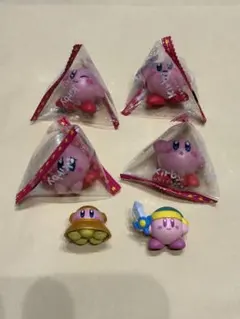星のカービィ インテリアミニフィギュア 4個+ミニフィギュア2個