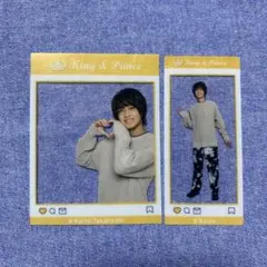 King&Prince 髙橋海人 DUET クリアピンナップ 2枚