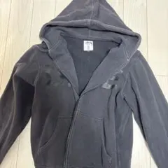 Stussy ブラック フルジップ パーカー M