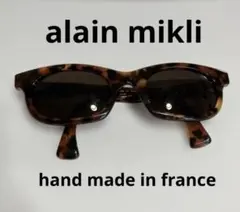 alain mikli サングラス　レディース　　スクエア型べっこう柄ブラウンのサムネイル