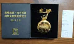 2025年最新】長嶋茂雄・松井秀喜 国民栄誉賞受賞記念の人気アイテム