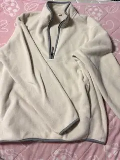 ユニクロ 長袖 ハーフジップのフリース