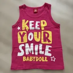 BABYDOLL ノースリーブ 120cm ピンクのサムネイル