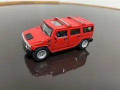 ハマー　H2　プルバックカー　レッド