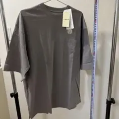 【新品未使用】コーエン　半袖　Tシャツ　ライトグレー　ポケット付き　L ④