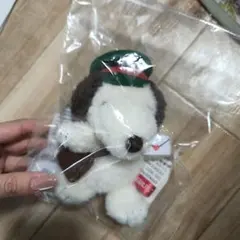 우체국 스누피 봉제 인형 키 체인