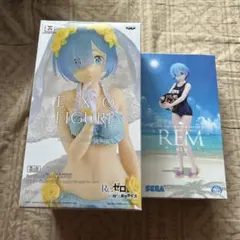 Re:ゼロから始める異世界生活 レム フィギュア 2種セットのサムネイル
