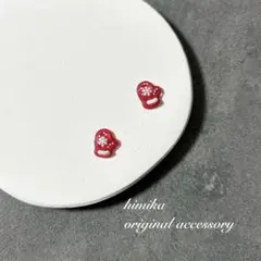 No.698 冬　手袋　赤　レッド