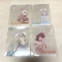 学マス gigo 特典 クリアカード 4枚セット