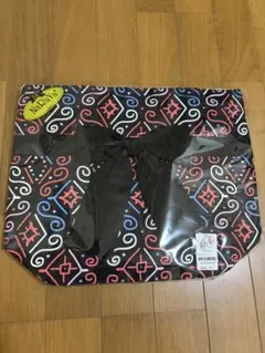 【新品】NaRaYa トートバッグ リボン付き ブラックのサムネイル