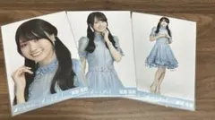 乃木坂46賀喜遥香生写真 チートデイ3種コンプ