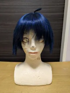 青色ショートウィッグのサムネイル