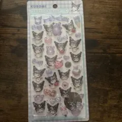 Kuromi ボンボンドロップ ステッカー