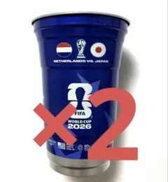 会場限定 FIFA World Cup 2026 アルミカップ オランダ対日本 - メルカリ