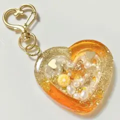 選べるイニシャル♡シャカシャカキーホルダー♡